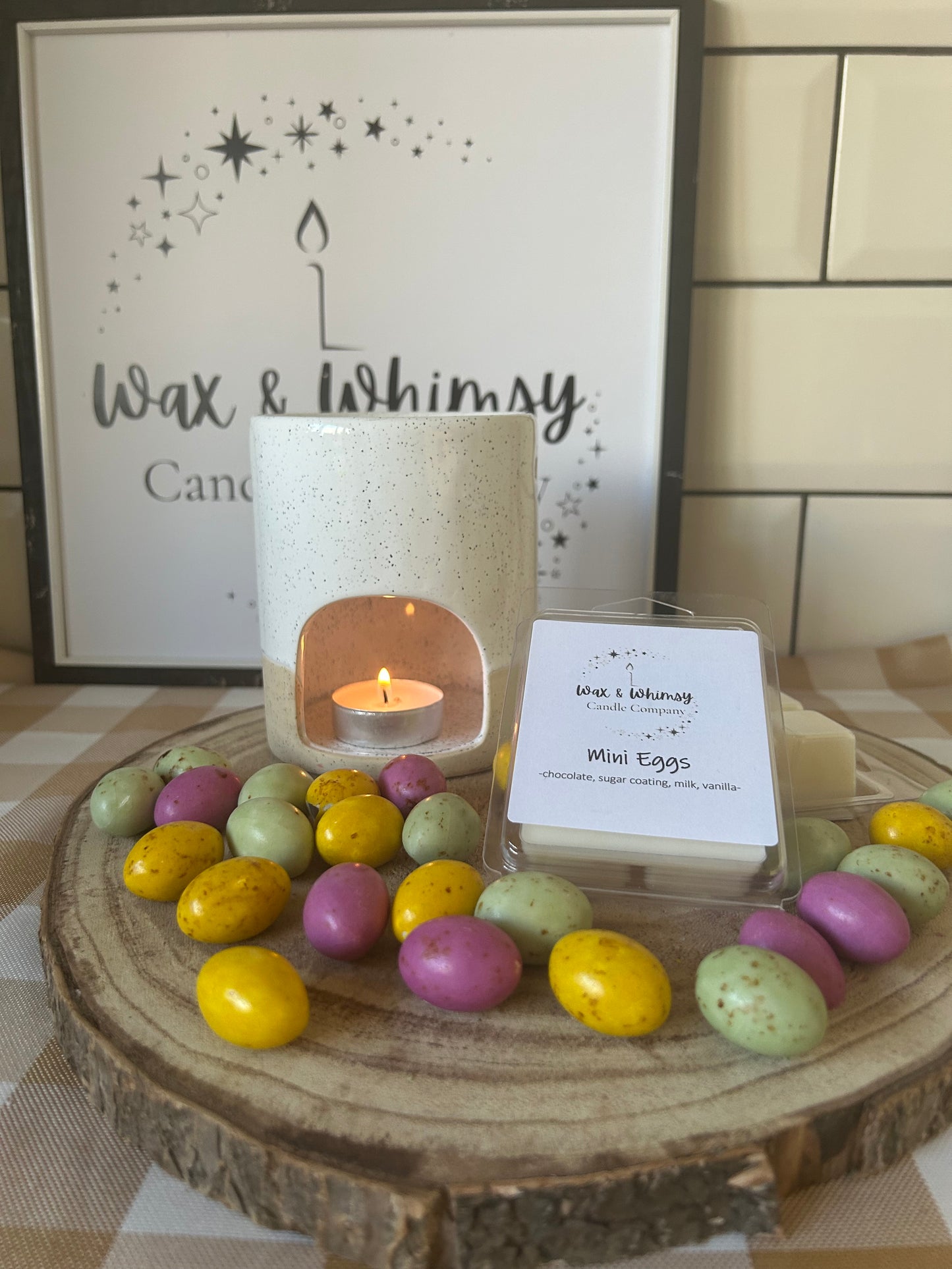 Mini Egg Wax Melt Snap Bar