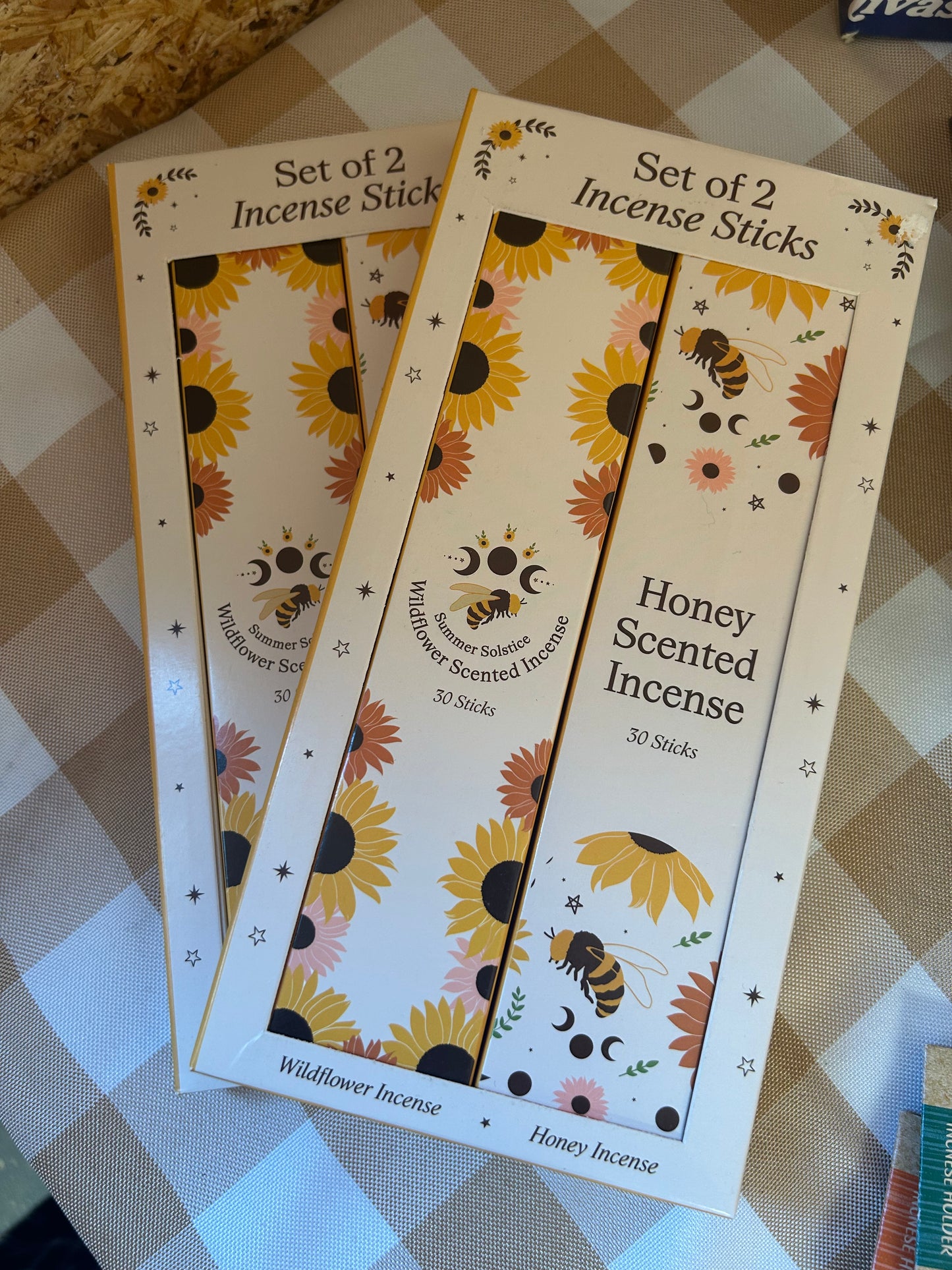 Honey & Wildflowers Incense - 2 pack