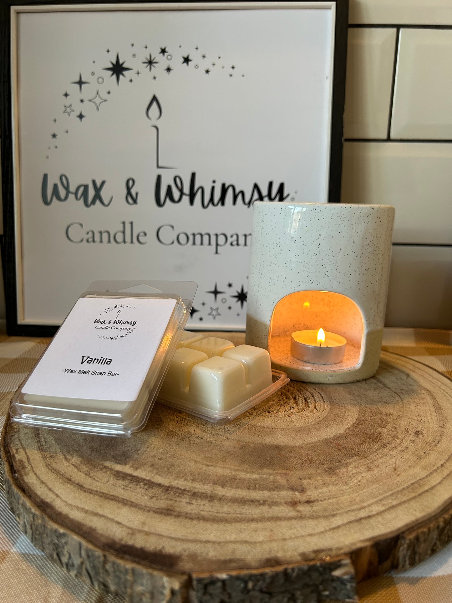 Vanilla Wax Melt Snap Bar