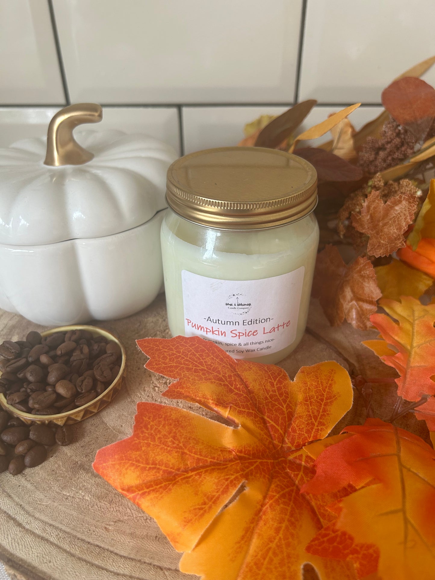Pumpkin Spice Latte Honey Jar