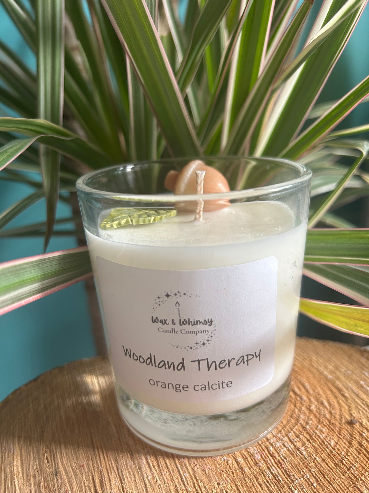 30cl Woodland Therapy Crystal Candle