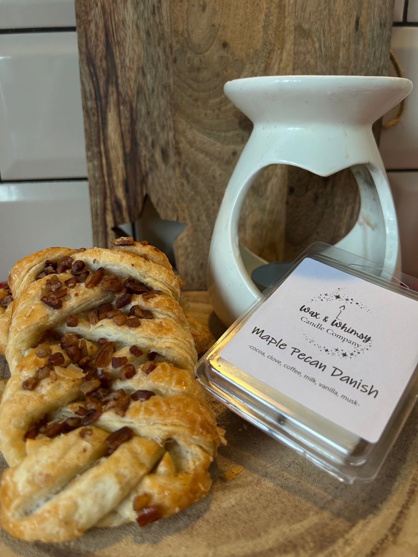 Maple Pecan Danish Wax Melt Snap Bar