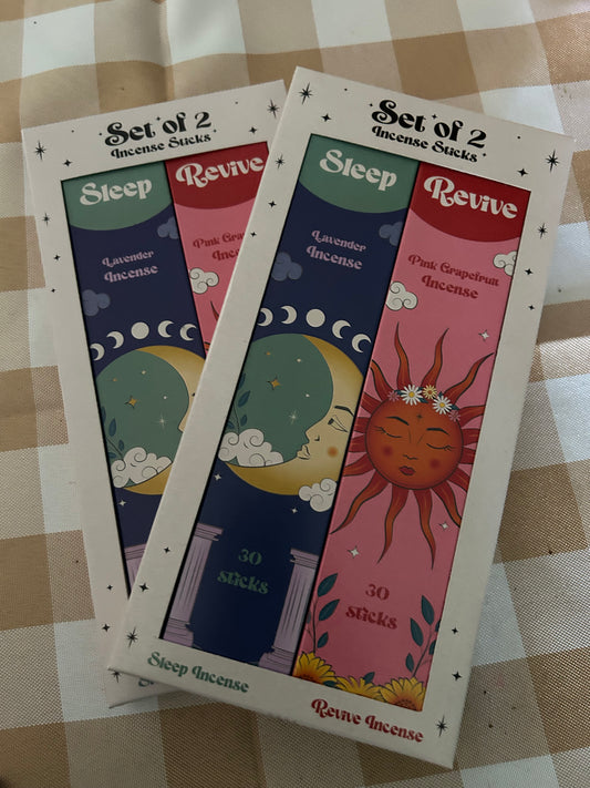 Sleep & Revive Incense - 2 pack