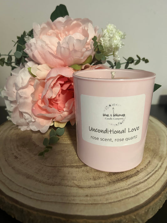 30cl Unconditional Love Crystal Candle