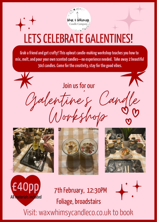 Galentine’s Candle Workshop at Foliage - 7th February