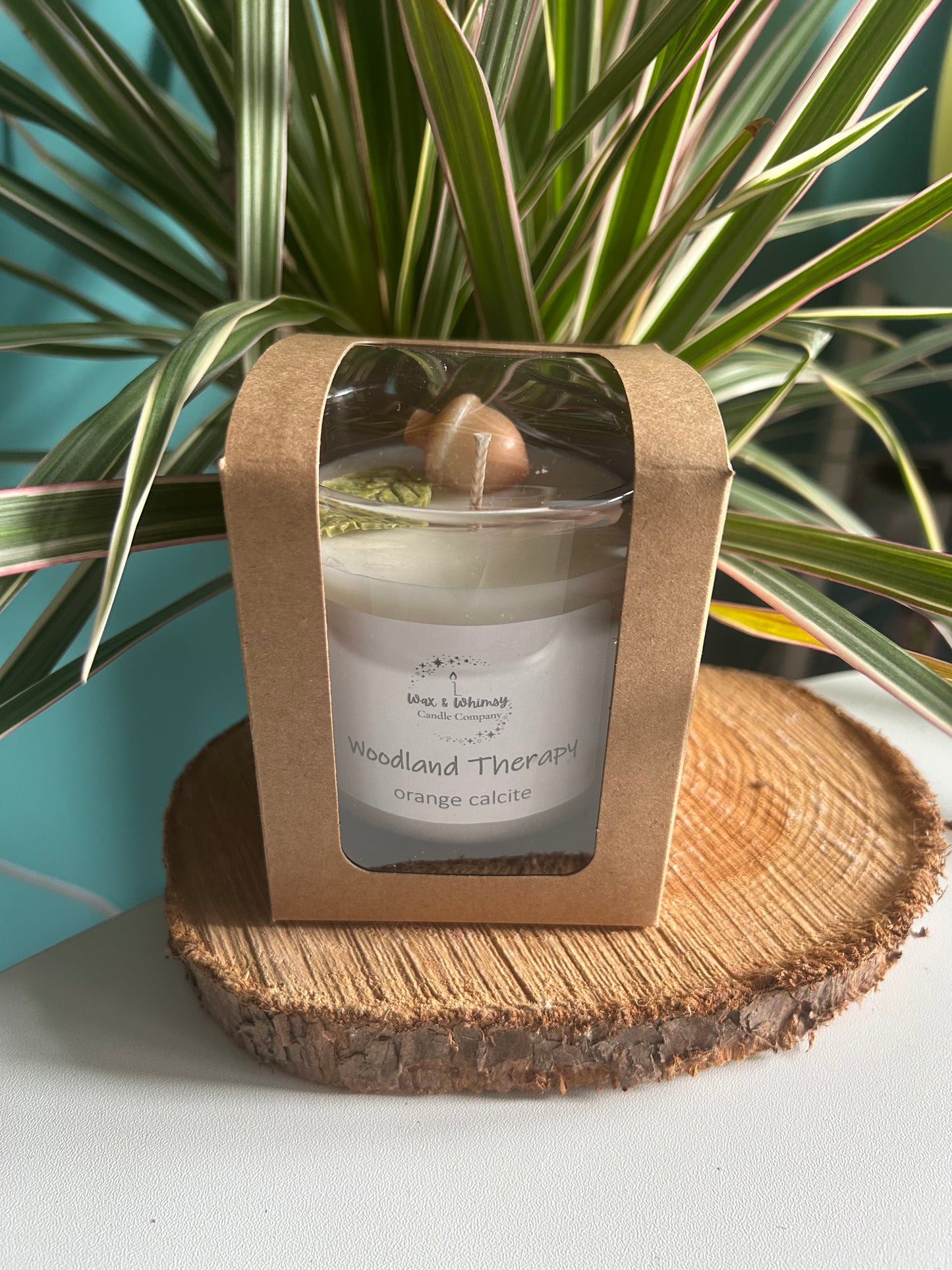 30cl Woodland Therapy Crystal Candle