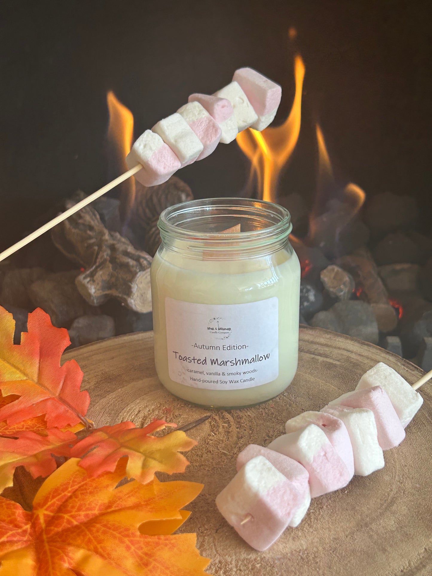 Toasted Marshmallow Honey Jar