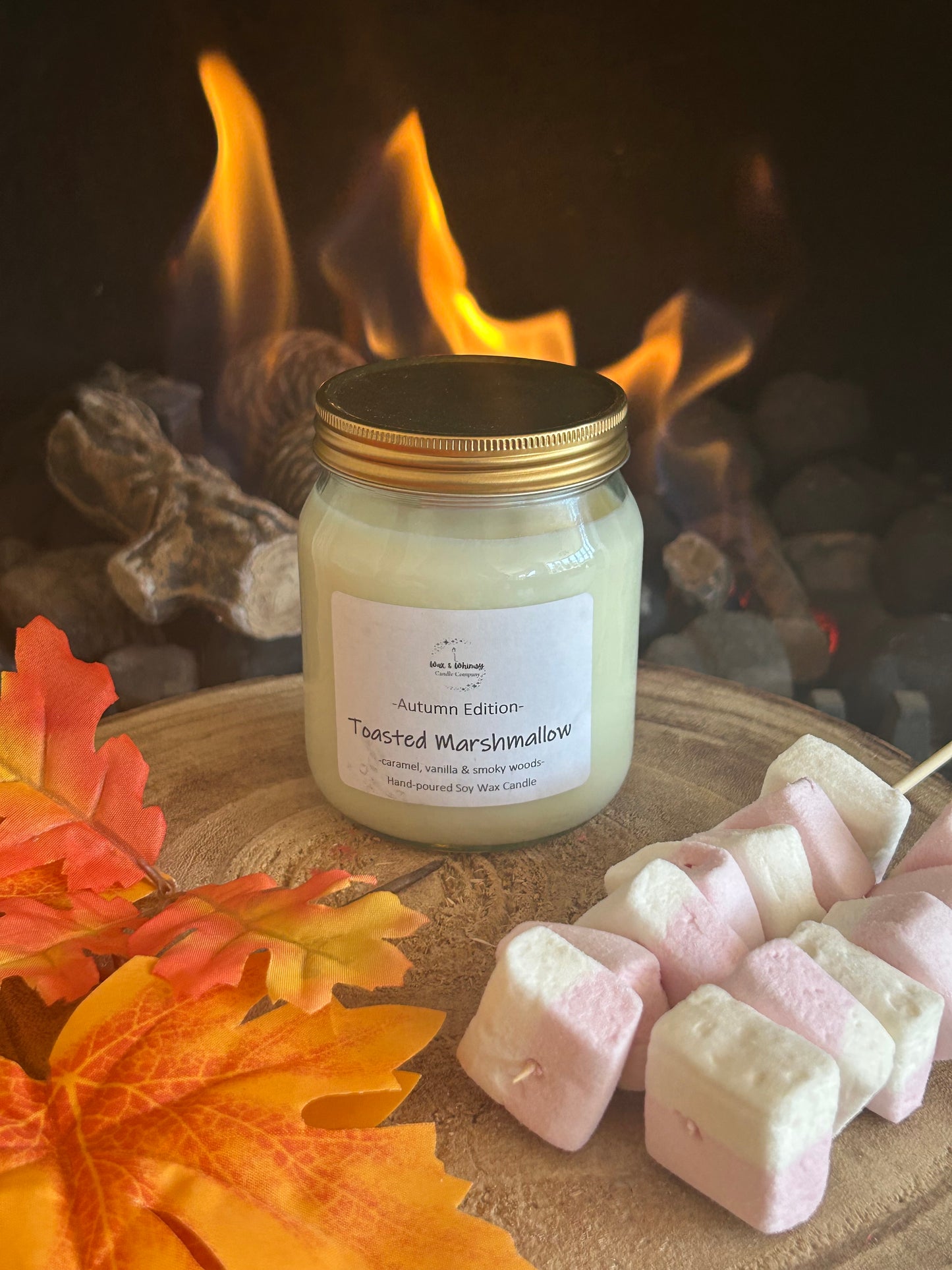 Toasted Marshmallow Honey Jar