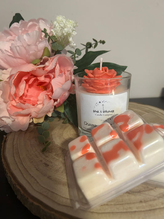 Champagne & Roses Wax Melt Snap Bar