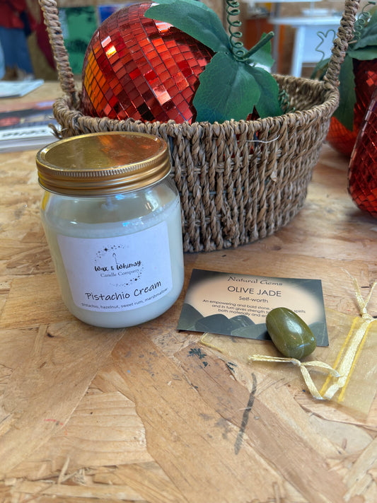 Mix & Match Crystal Candle & Tumblestone Gift Set