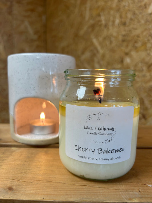 Cherry Bakewell Honey Jar Candle