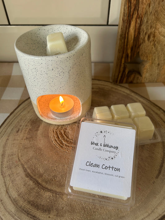 Clean Cotton Wax Melt Snap Bar