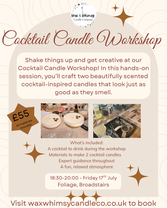 Cocktail & Candles at Foliage, Broadstairs - 17th July